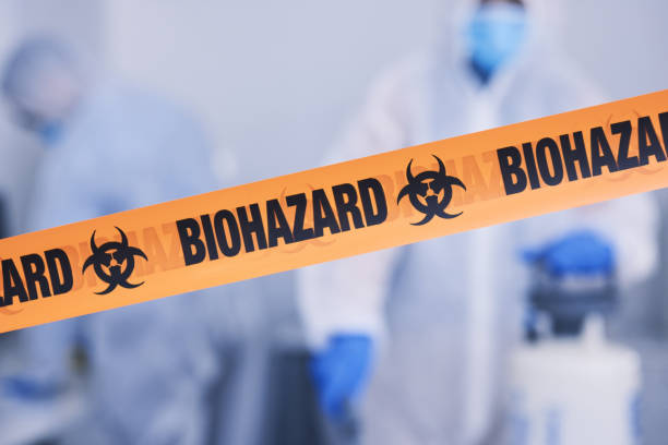 Professional Crime Scene Cleanup technician working in Lakeview, MI